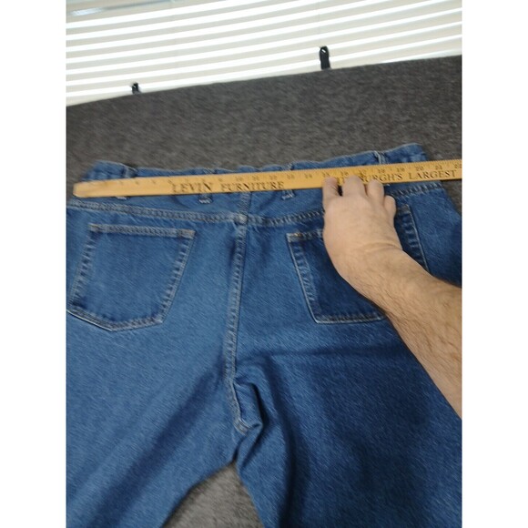 RK Brand Men’s Dark Wash 5 Pocket‎ Denim Work Jeans 44x34 - Picture 11 of 12